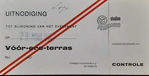Toegangskaart Feyenoord – FC Twente