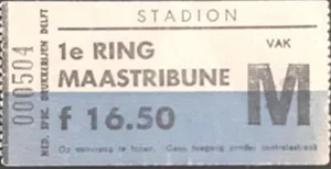 Toegangskaart Feyenoord – FC Zwolle
