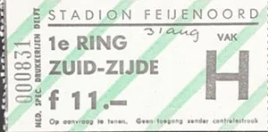 Toegangskaart Feyenoord – Haarlem