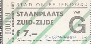 Toegangskaart Feyenoord – FC Groningen