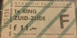 Toegangskaart Feyenoord – FC Den Bosch