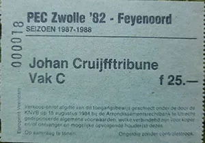 Toegangskaart FC Zwolle – Feyenoord