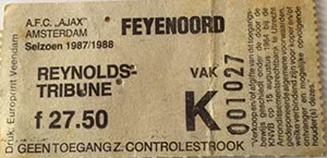 Toegangskaart AFC Ajax – Feyenoord
