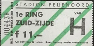 Toegangskaart Feyenoord – Willem II