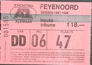 Toegangskaart AZ – Feyenoord