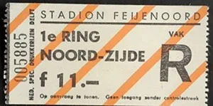 Toegangskaart Feyenoord – Roda JC