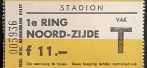 Toegangskaart Feyenoord – Drechtsteden '79