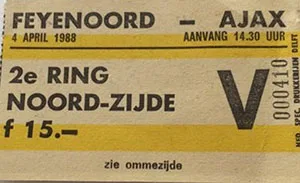 Toegangskaart Feyenoord – AFC Ajax