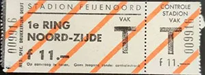 Toegangskaart Feyenoord – FC Volendam