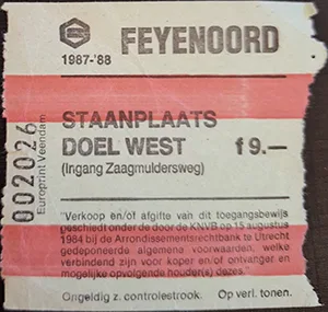 Toegangskaart FC Groningen – Feyenoord