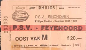 Toegangskaart PSV – Feyenoord