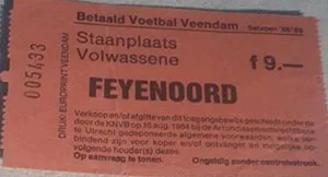 Toegangskaart Veendam – Feyenoord