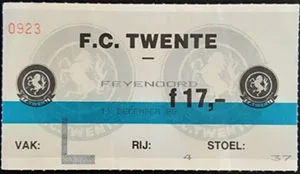 Toegangskaart FC Twente – Feyenoord
