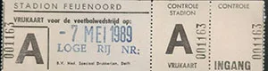 Toegangskaart Feyenoord – FC Zwolle