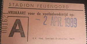 Toegangskaart Feyenoord – FC Den Bosch