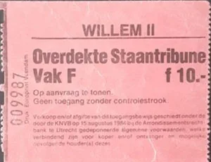 Toegangskaart Willem II – Feyenoord