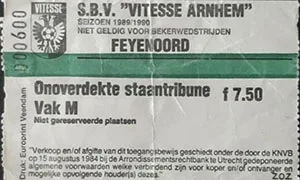 Toegangskaart Vitesse – Feyenoord