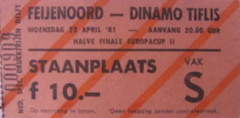 Feyenoord – Dinamo Tblisi · 2–0