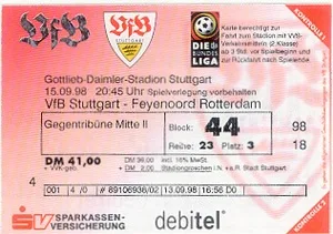 VfB Stuttgart – Feyenoord · 1–3