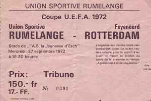 US Rumelange – Feyenoord · 0–12
