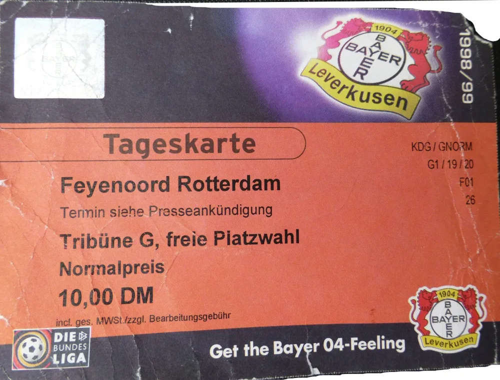 Bay. Leverkussen – Feyenoord · 1–0
