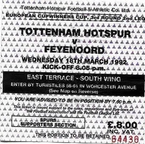 Tottenham Hotspur – Feyenoord · 0–0