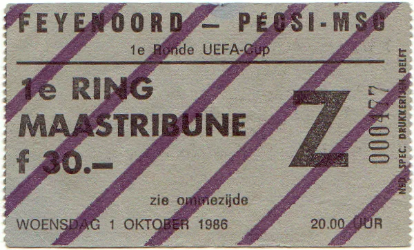 Feyenoord – MSC Pecs · 2–0