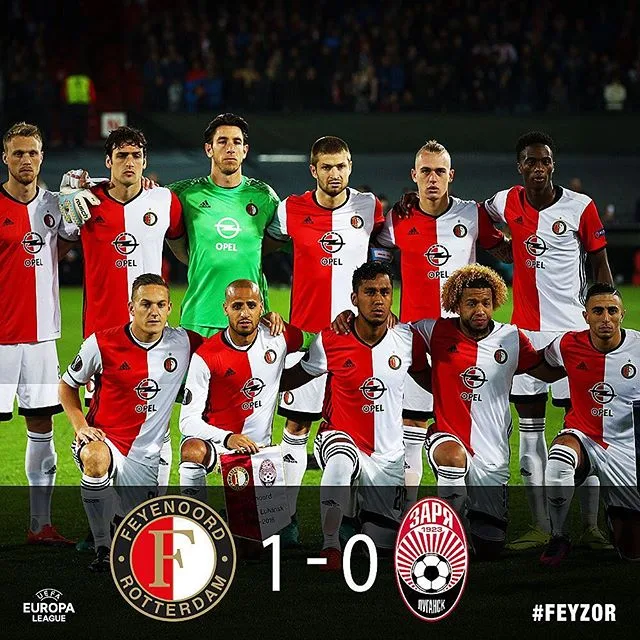 Feyenoord – Zorya Luhansk · 1–0