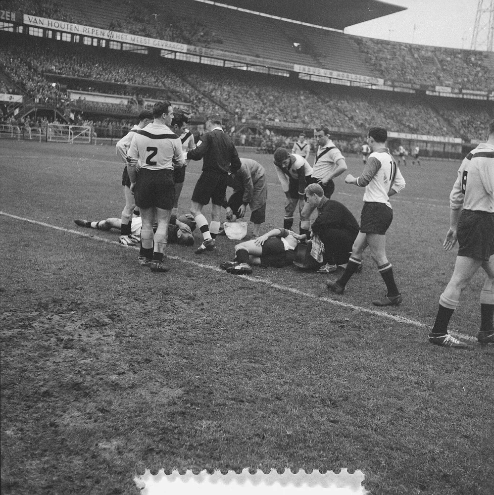 Feyenoord tegen DOV 4-1. Foto: Herbert Behrens / Anefo, Nationaal Archief (CC0).