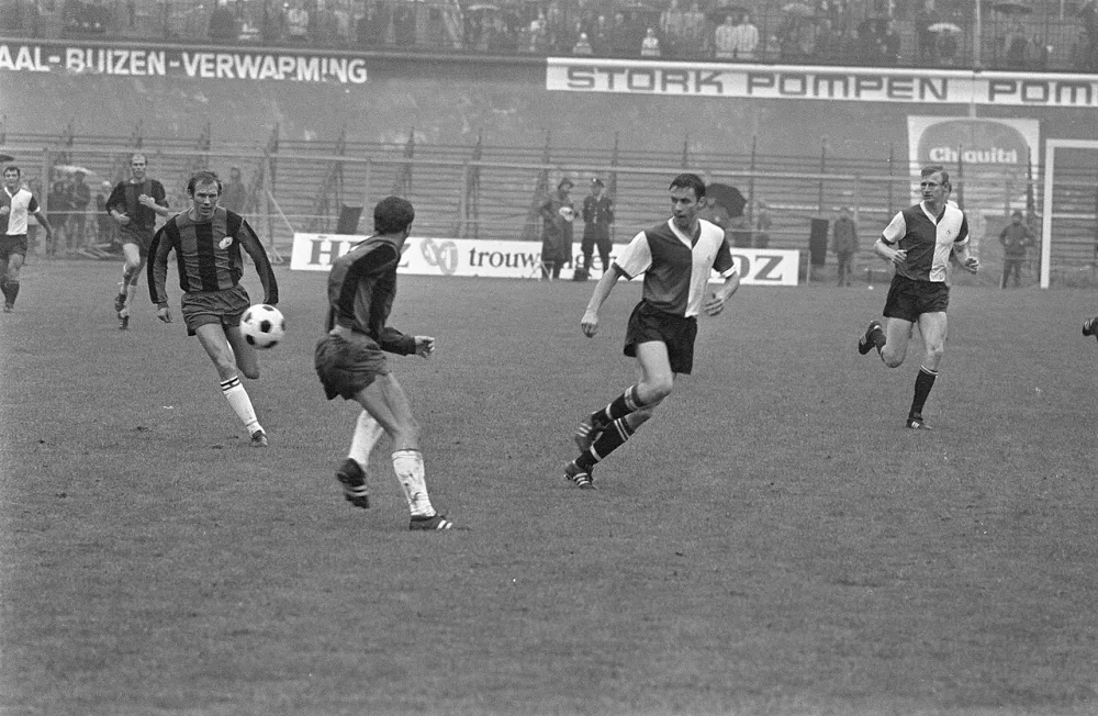 DWS tegen Feijenoord 0-4. Foto: Bert Verhoeff / Anefo, Nationaal Archief (CC0).