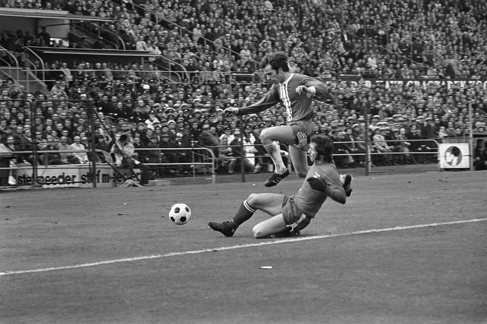 Feyenoord tegen FC Twente 0-1. Foto: Rob Mieremet / Anefo, Nationaal Archief (CC0).