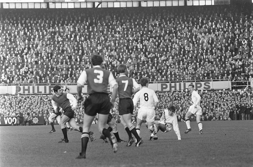 Feijenoord tegen FC Twente 3-0 spelmomenten. Foto: Eric Koch / Anefo, Nationaal Archief (CC0).