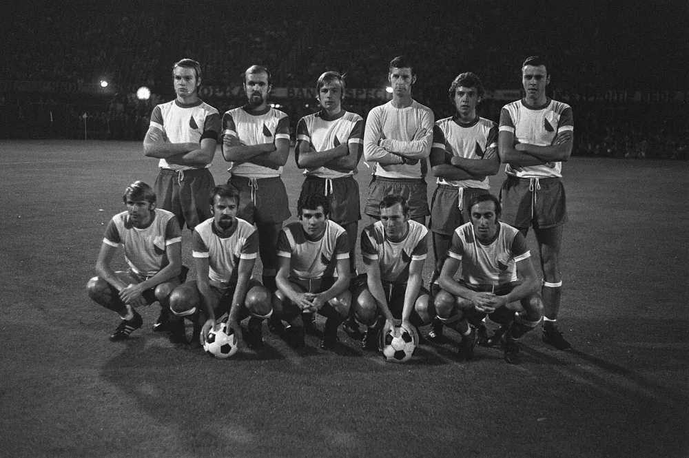 Feijenoord tegen FC Utrecht ; elftal Utrecht. Foto: Bert Verhoeff / Anefo, Nationaal Archief (CC0).