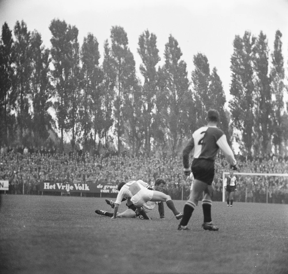 Volewijckers tegen Feyenoord 1-4, speelmomenten. Foto: Jac. de Nijs / Anefo, Nationaal Archief (CC0).