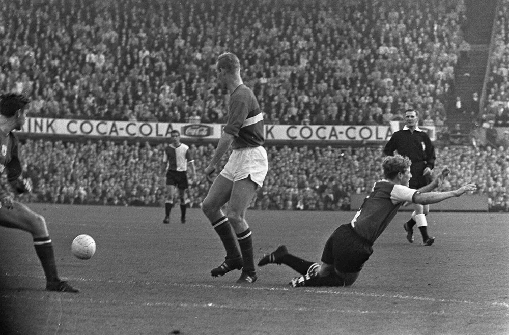 Feyenoord tegen GVAV 0-0. Spelmomenten. Foto: Eric Koch / Anefo, Nationaal Archief (CC0).