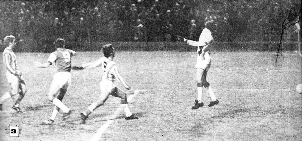 Estudiantes – Feijenoord (2-2), eerste wedstrijd om de Wereldbeker, Buenos Aires, 26 augustus 1970. Foto: maker onbekend via Wikimedia Commons, publiek domein.