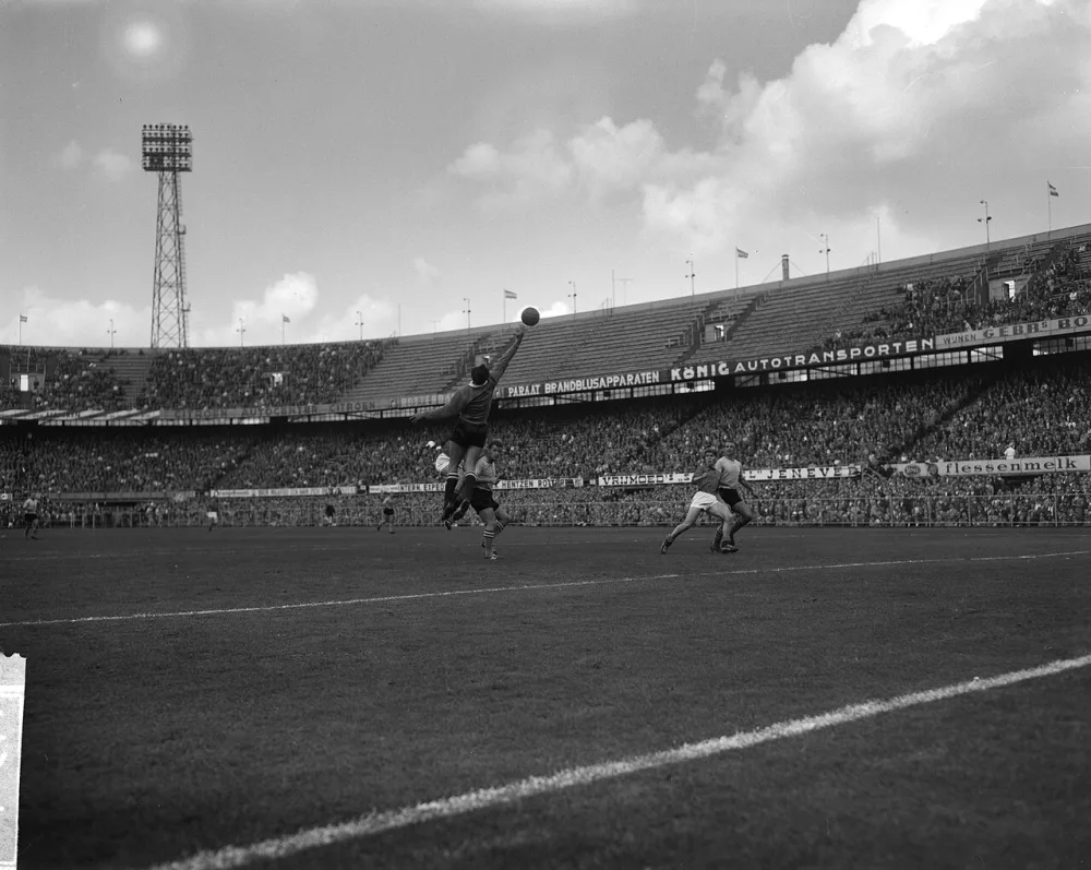 Feyenoord tegen Volendam 2-5, spelmomenten. Foto: Eric Koch / Anefo, Nationaal Archief (CC0).