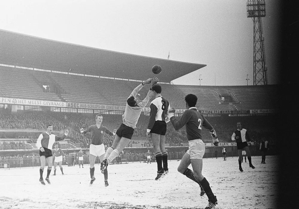 Feyenoord tegen GVAV 1-0, spelmomenten. Foto: Eric Koch / Anefo, Nationaal Archief (CC0).