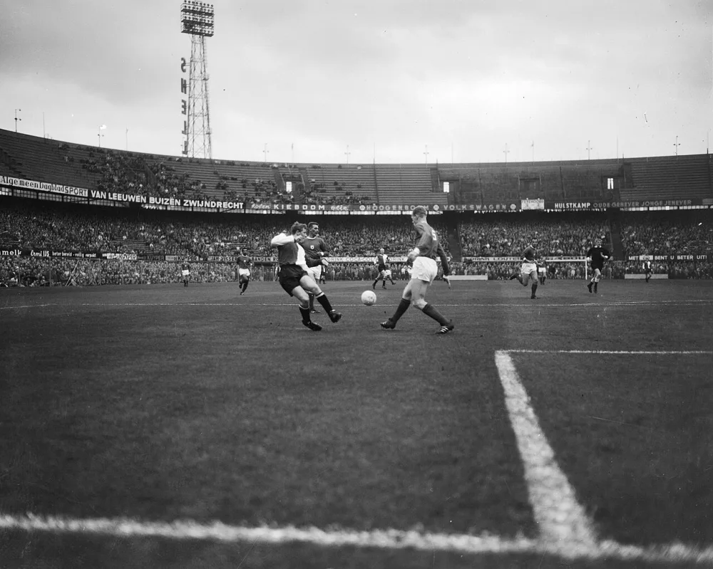 Spelmoment. Foto: Joop van Bilsen / Anefo, Nationaal Archief (CC0).