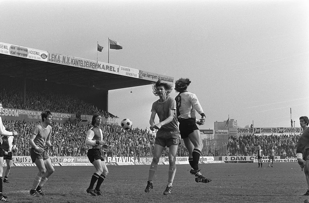 FC Den Haag tegen Feyenoord 0-2, spelmomenten. Foto: Bert Verhoeff / Anefo, Nationaal Archief (CC0).