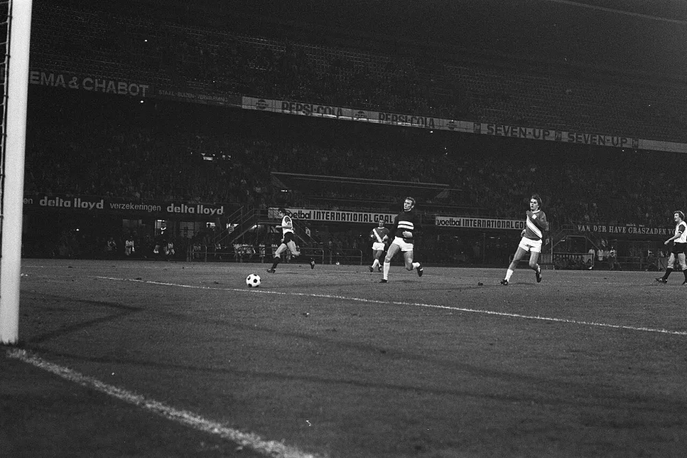Feyenoord tegen Rumelange 9-0, Europacup III. Foto: Bert Verhoeff / Anefo, Nationaal Archief (CC0).