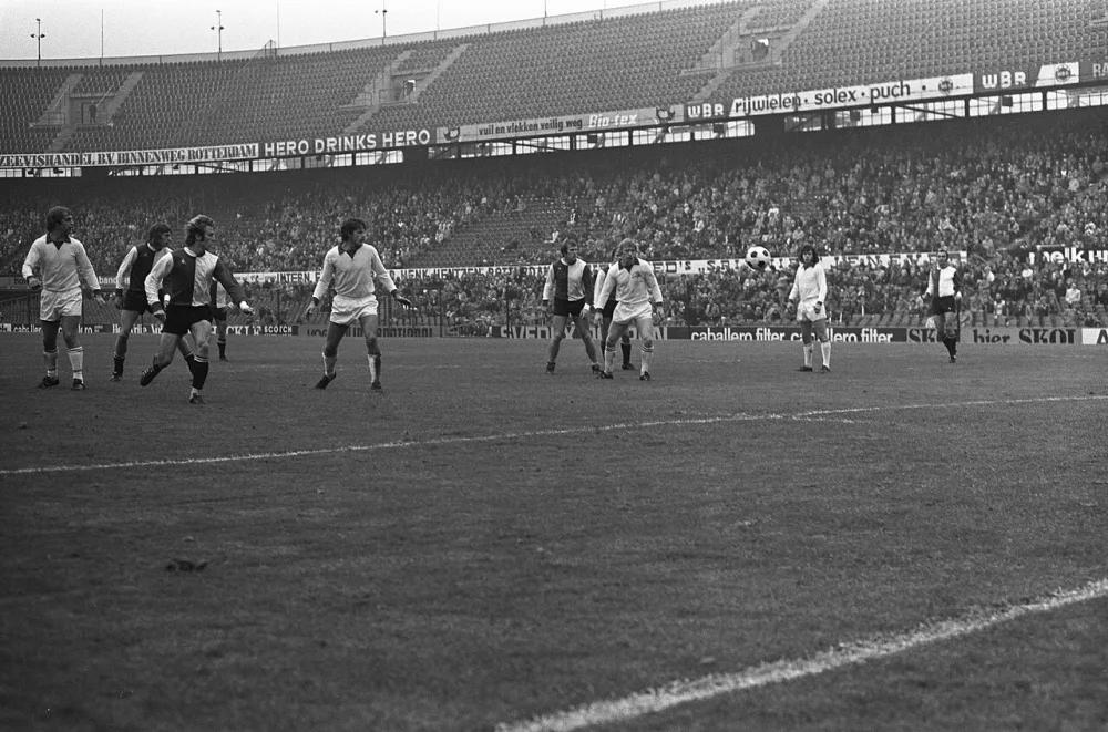Feijenoord tegen Telstar 3-1; spelmomenten. Foto: Rob C. Croes / Anefo, Nationaal Archief (CC0).