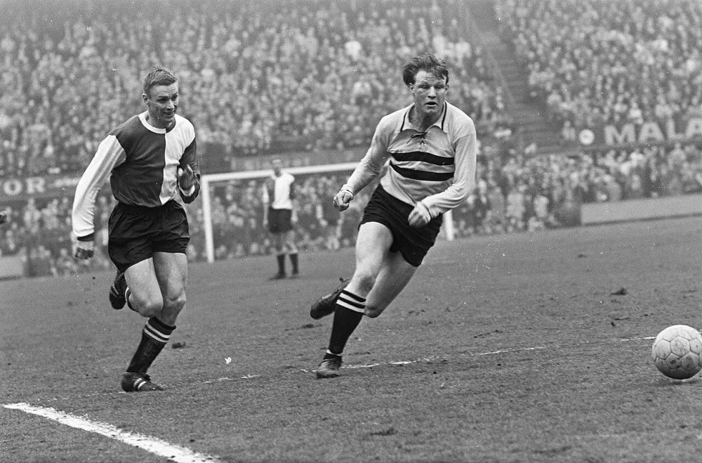 Feyenoord tegen DOS, spelmomenten. Foto: Ben Merk / Anefo, Nationaal Archief (CC0).