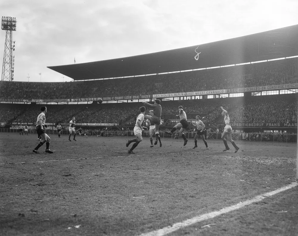 Feyenoord tegen Ajax 1-2. Foto: Eric Koch / Anefo, Nationaal Archief (CC0).