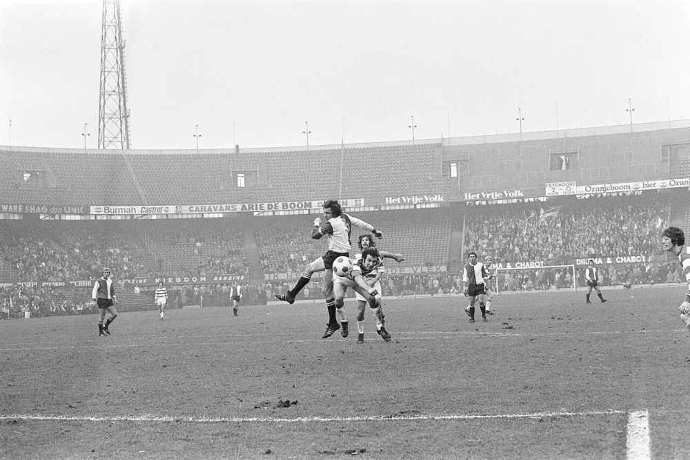 Feyenoord tegen Blauw-Wit 3-0, beker. Foto: Joost Evers / Anefo, Nationaal Archief (CC0).