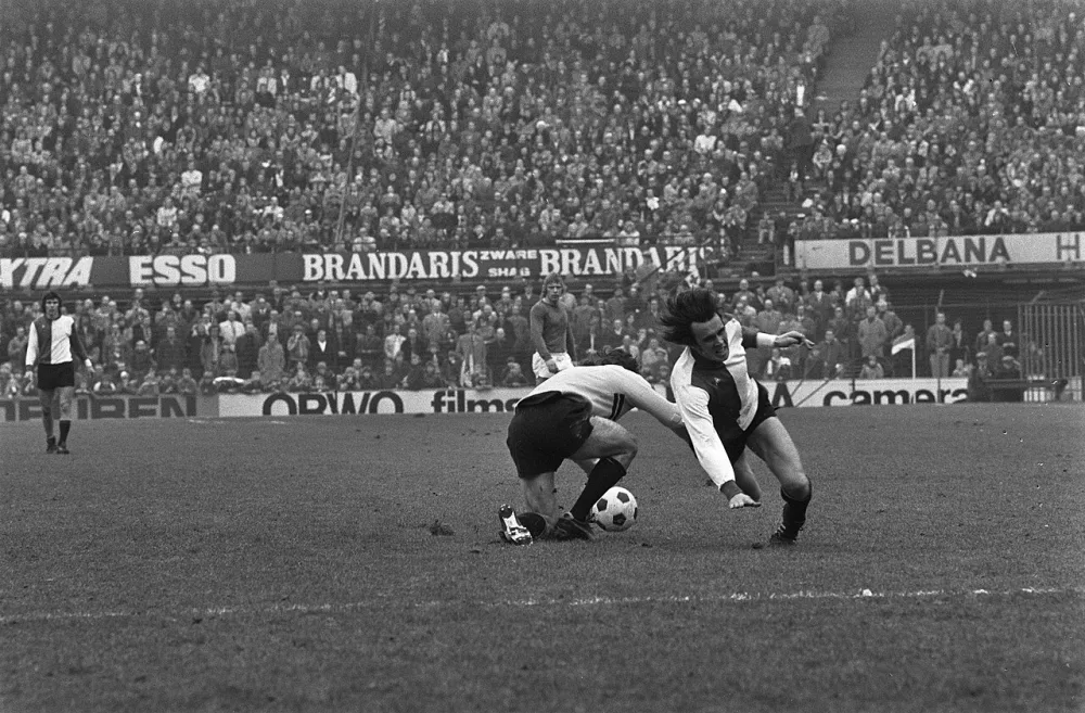 Feyenoord tegen Telstar 1-0, spelmomenten. Foto: Rob Mieremet / Anefo, Nationaal Archief (CC0).