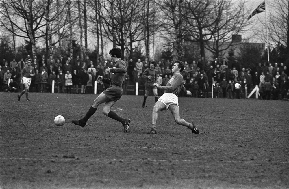 MVV tegen Feyenoord 1-1. Foto: Bert Verhoeff / Anefo, Nationaal Archief (CC0).