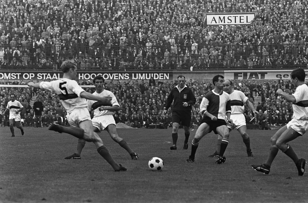 DWS tegen Feyenoord 2-0, spelmomenten. Foto: Eric Koch / Anefo, Nationaal Archief (CC0).