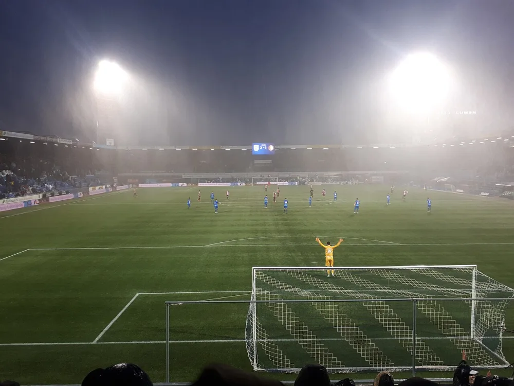 PEC Zwolle – Feyenoord, Eredivisie, 16 februari 2020. Foto: SCPEC1910 via Wikimedia Commons, CC BY-SA 4.0.
