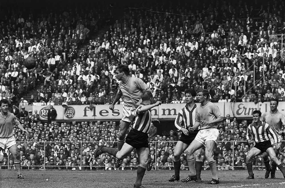 Feijenoord tegen PSV 2-2. Speelmomenten. Foto: Harry Pot / Anefo, Nationaal Archief (CC0).